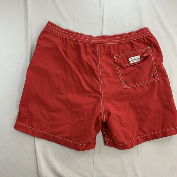 Polo Ralph Lauren Swim Trunks Mens Size XL Red Mesh Lined Shorts Pony - Picture 6 of 8
